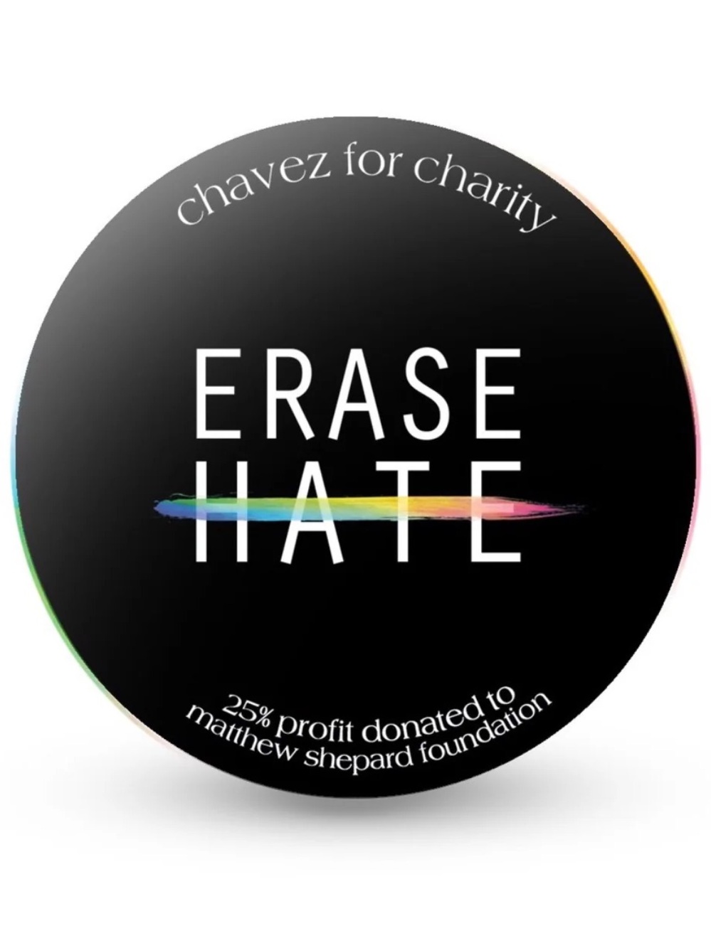 Erase Hate Bracelet Chavez for Charity NIB LE